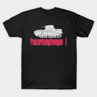 German light tank Pz-I T-Shirt